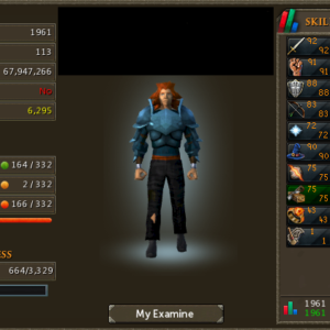 runescape account level 1900