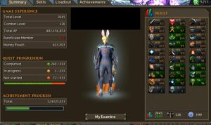 runescape3 account bunny ears